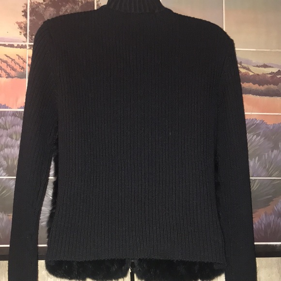 Italian Rabbit Fur Sweater - Picture 6 of 11